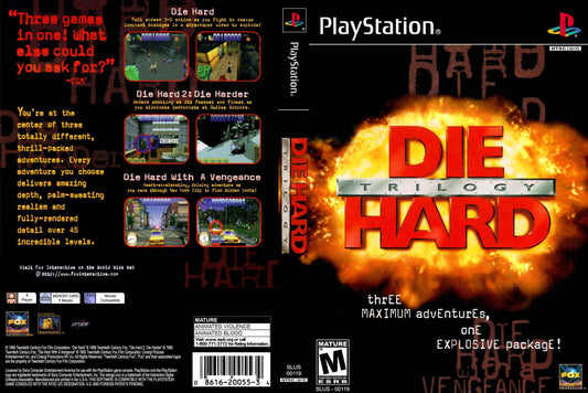 Die Hard Trilogy Cover Art - WOI Solutions