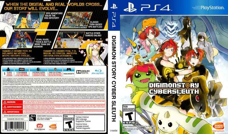 Digimon Story - Cyber Sleuth Cover Art - WOI Solutions
