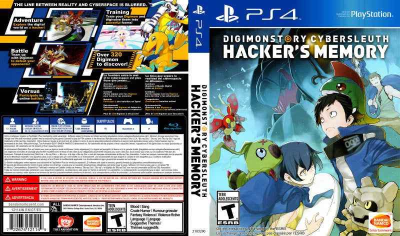 Digimon Story - Cyber Sleuth Cover Art - WOI Solutions