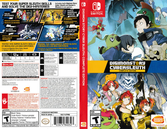 Digimon Story Cyber Sleuth Complete Edition