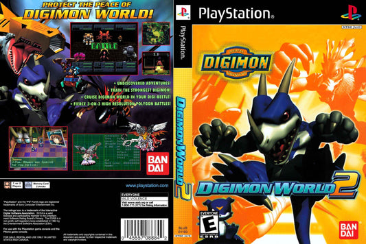 Digimon World 2 Cover Art - WOI Solutions