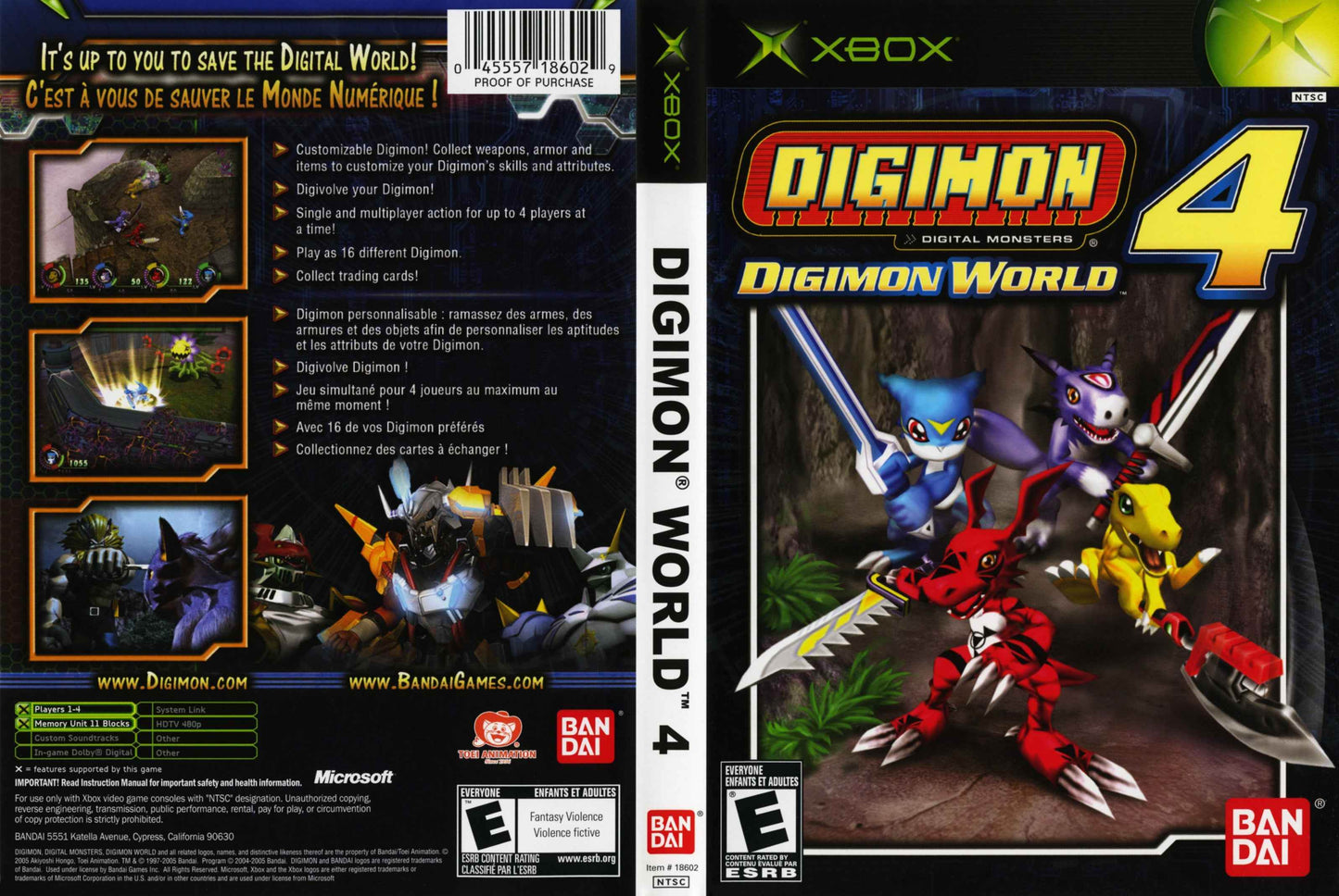 Digimon World 4 Cover Art - WOI Solutions