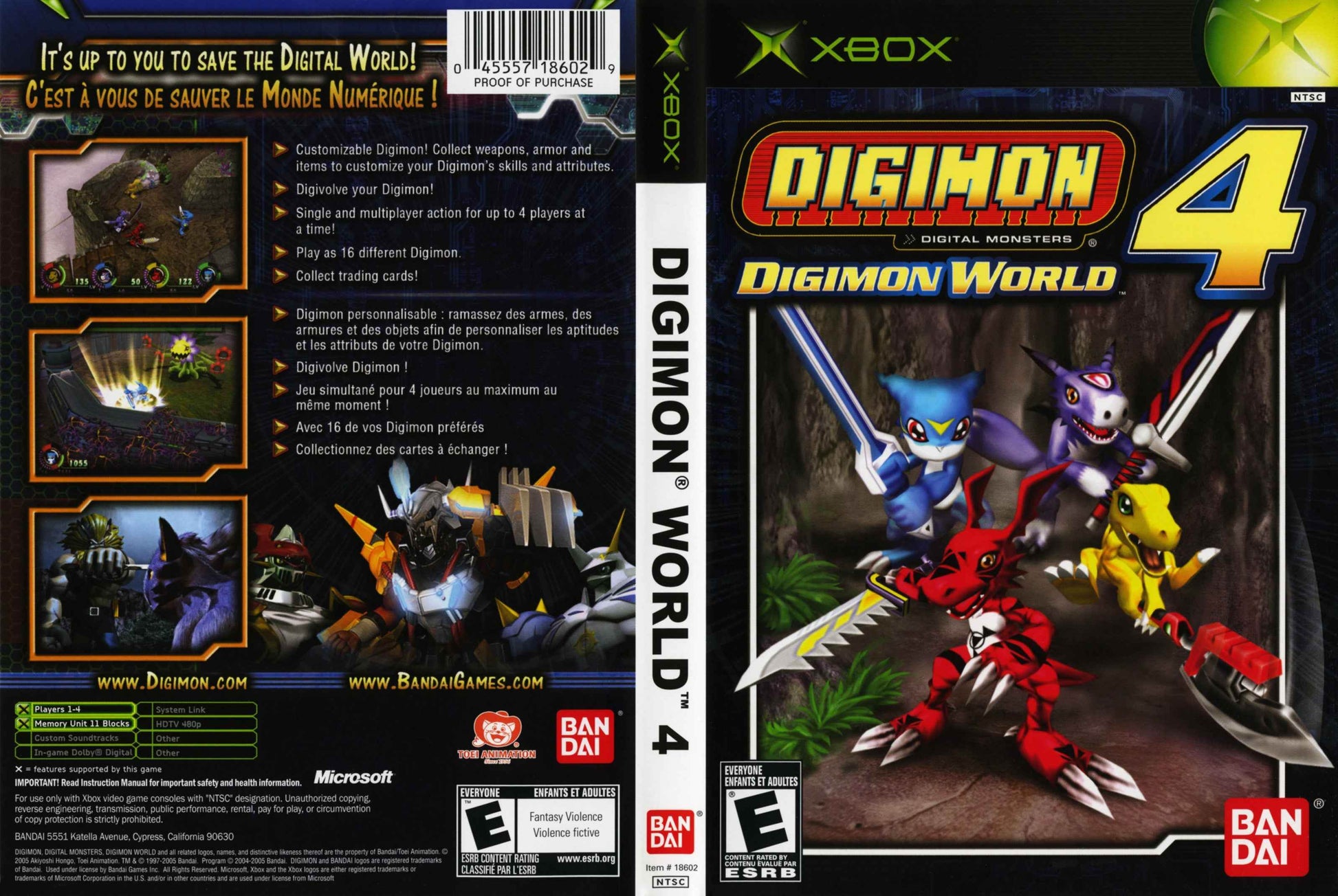 Digimon World 4 Cover Art - WOI Solutions