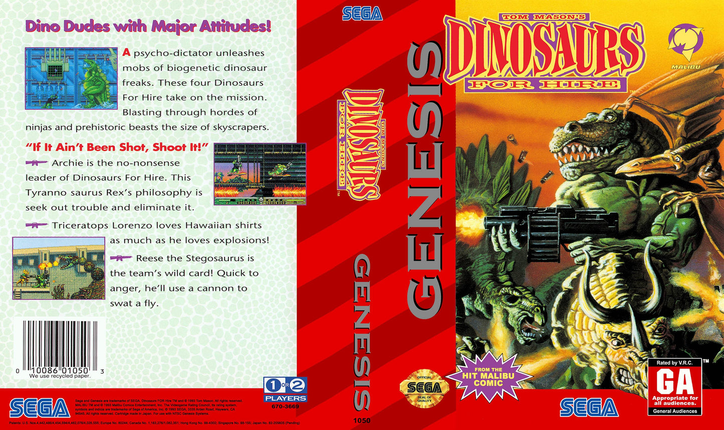 Dinosaurs for Hire Cover Art - WOI Solutions