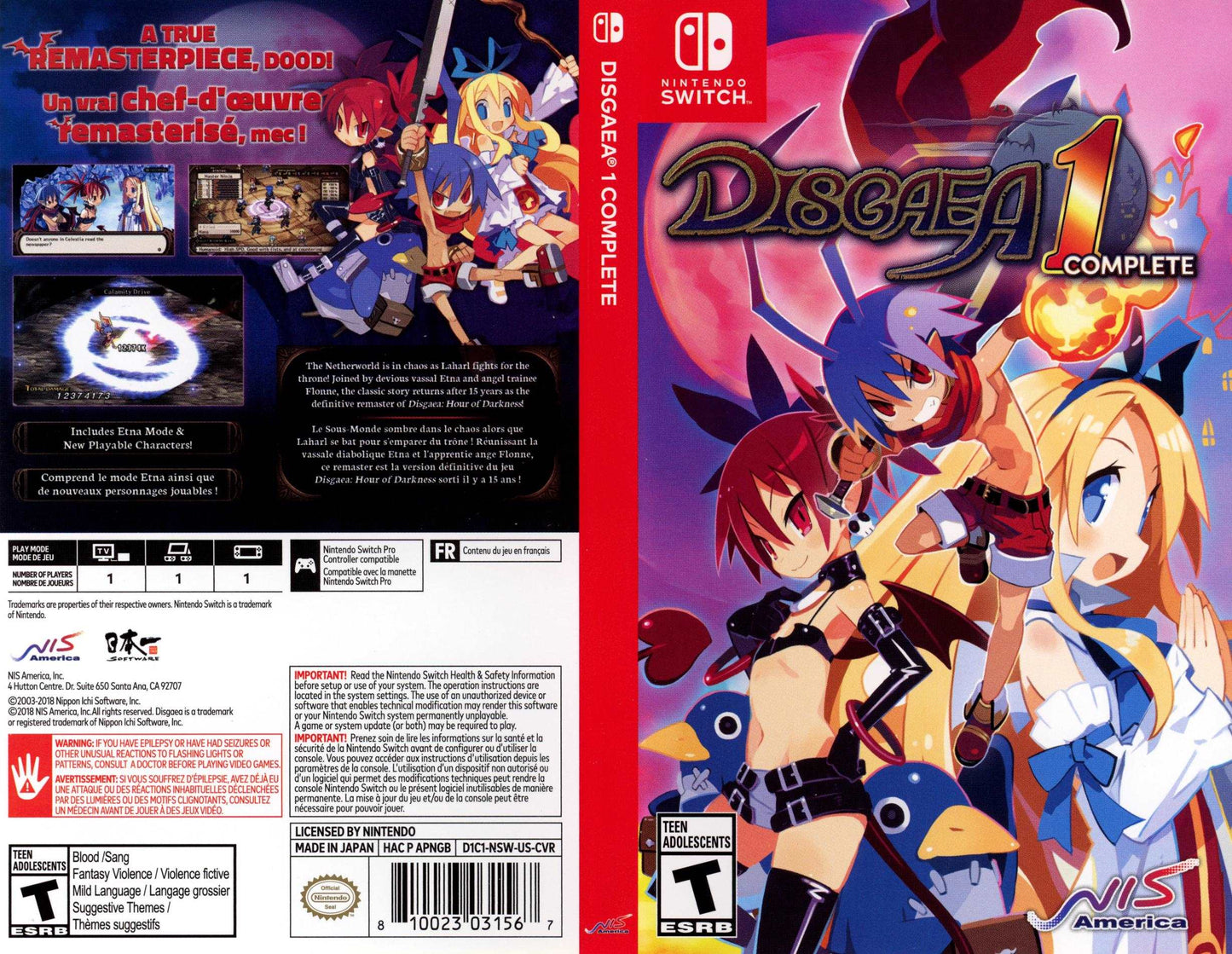 Disgaea 1 Complete