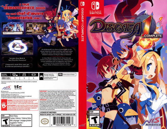 Disgaea 1 Complete