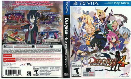 Disgaea 4 A Promise Revisited Cover Art - WOI Solutions