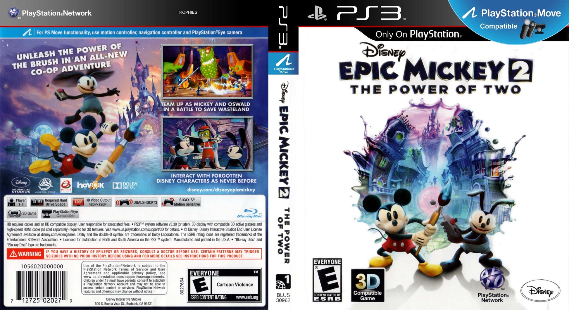 Disney Epic Mickey 2 The Power Of Two