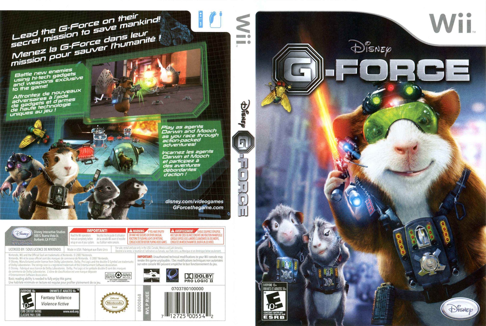 Disney G-Force Cover Art - WOI Solutions