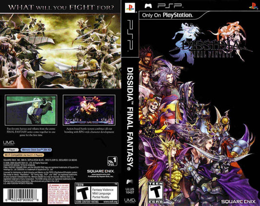 Dissidia Final Fantasy 2 Cover Art - WOI Solutions