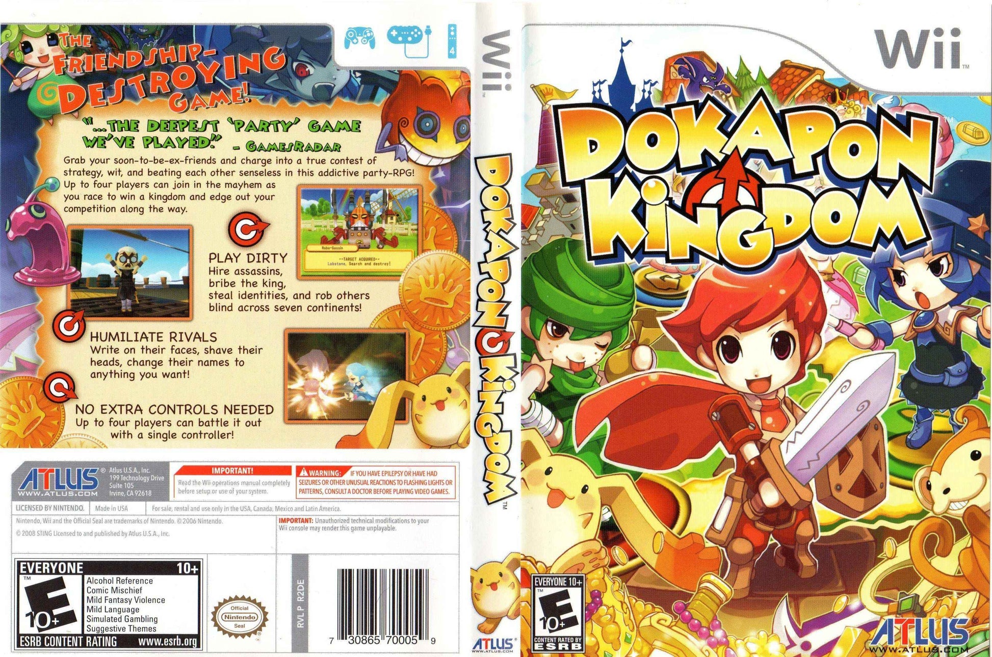 Dokapon Kingdom Cover Art - WOI Solutions