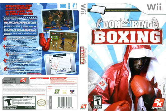 Don King Boxing Cover Art - WOI Solutions