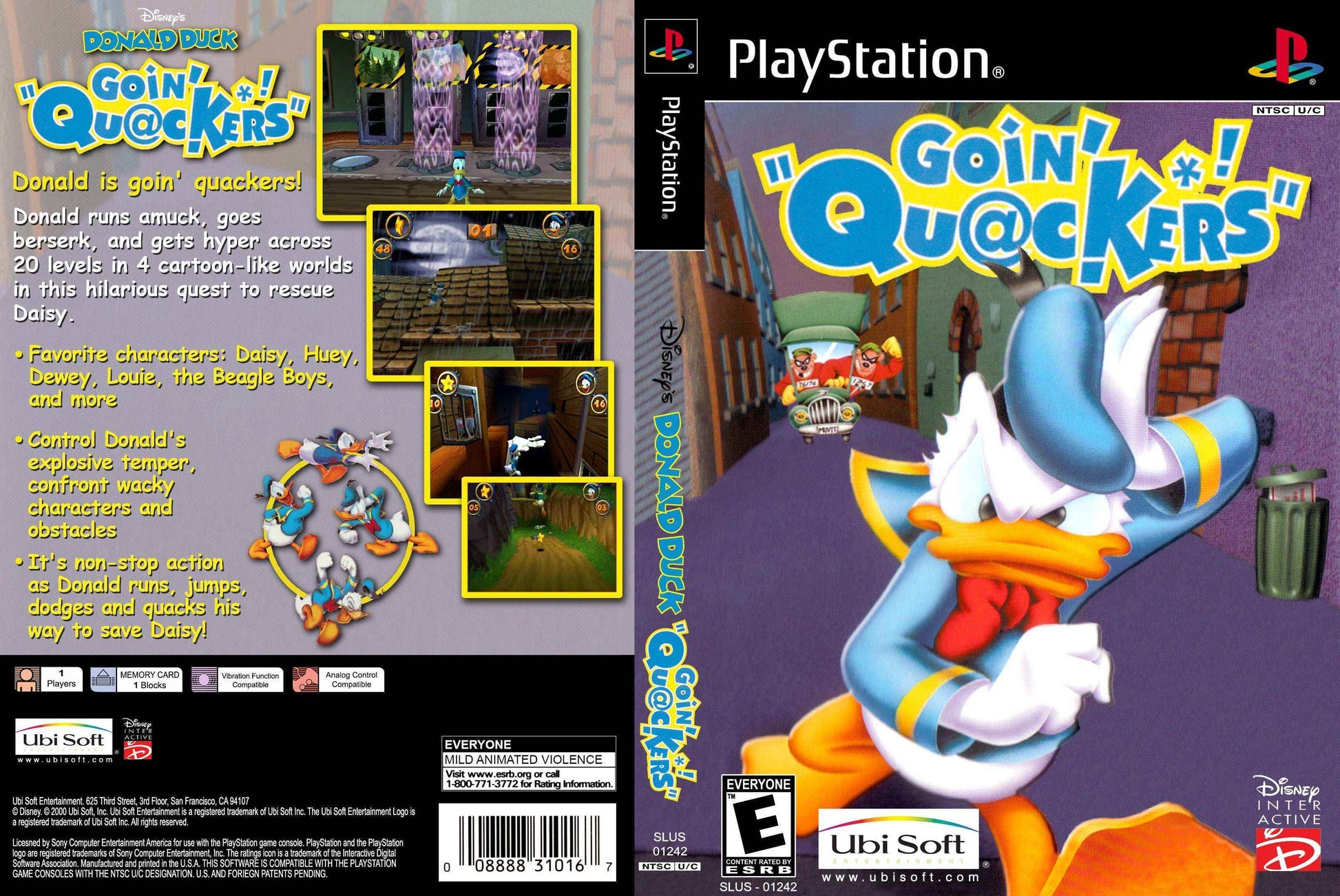 Donald Duck Goin Quackers Cover Art - WOI Solutions