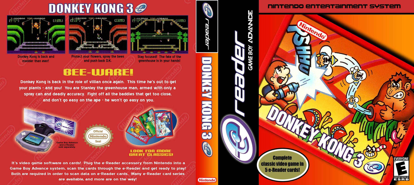 Donkey Kong 3 E-Reader Cover Art - WOI Solutions