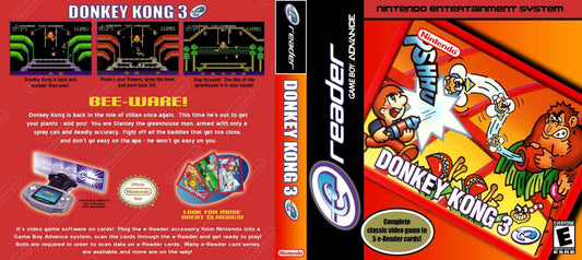 Donkey Kong 3 E-Reader Cover Art - WOI Solutions