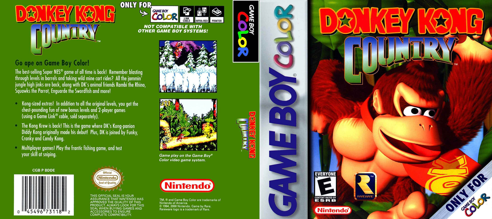 Donkey Kong Country Cover Art - WOI Solutions