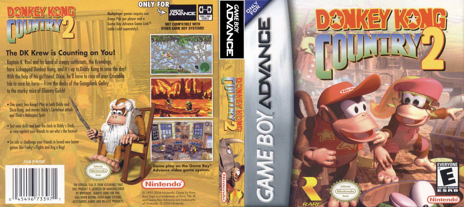 Donkey Kong Country 2 Cover Art - WOI Solutions