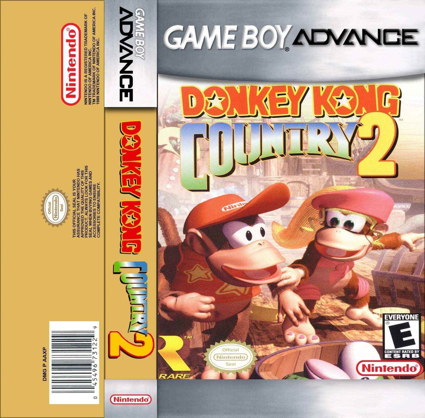 Donkey Kong Country 2 Cover Art - WOI Solutions