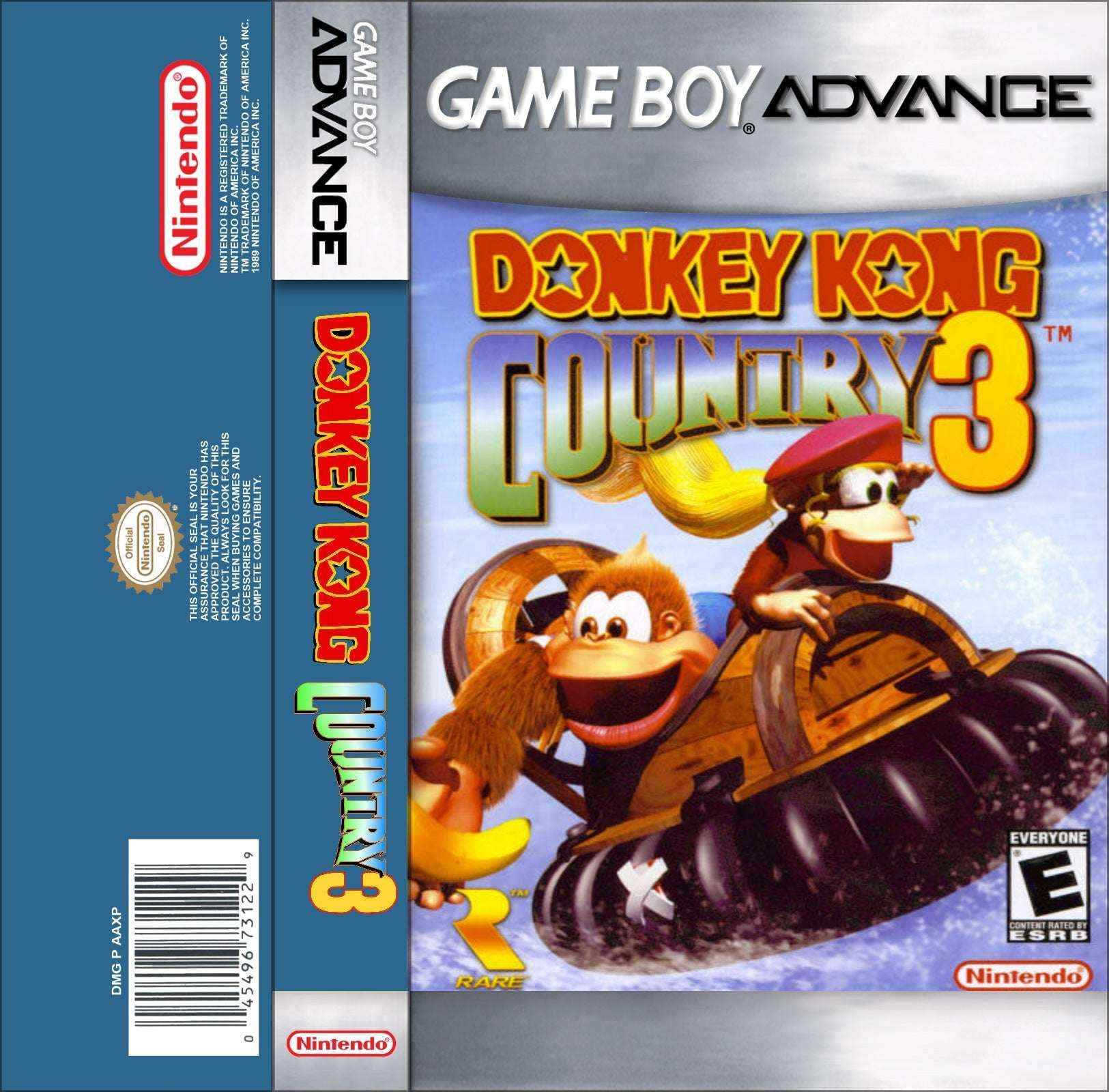 Donkey Kong Country 3 Cover Art - WOI Solutions