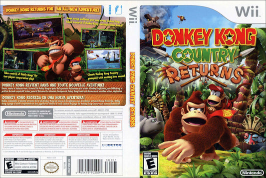 Donkey Kong Country Returns Cover Art - WOI Solutions