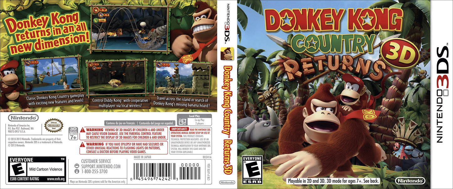 Donkey Kong Country Returns 3D