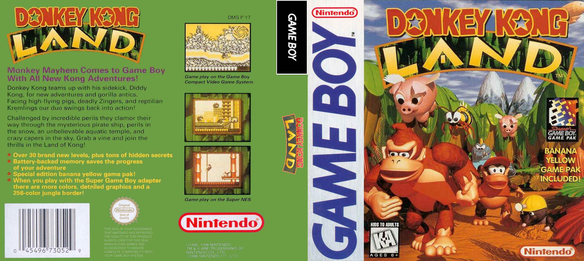 Donkey Kong Land Cover Art - WOI Solutions