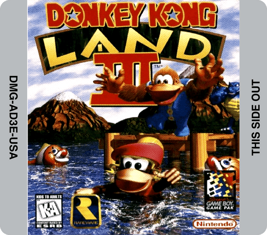 Donkey Kong Land III Cover Art - WOI Solutions