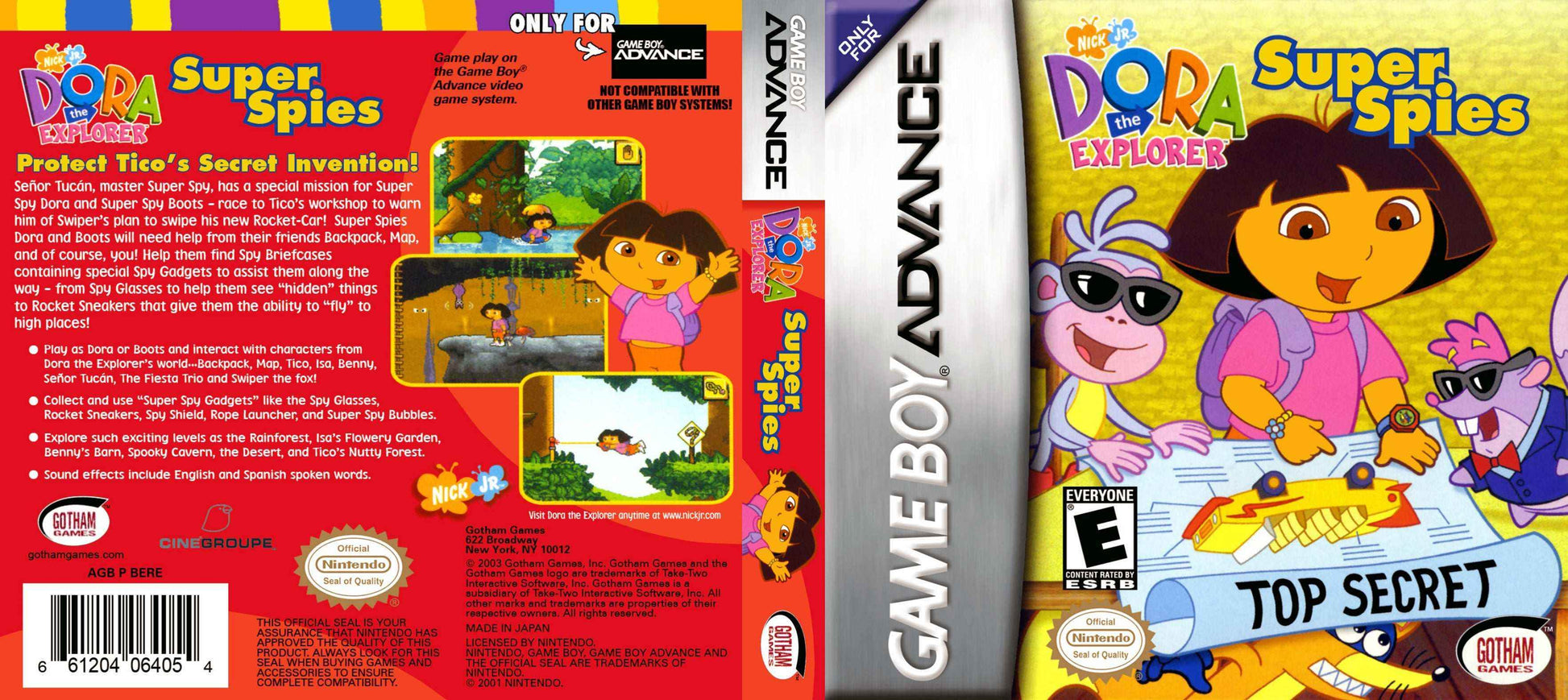 Dora the Explorer Super Spies Cover Art - WOI Solutions