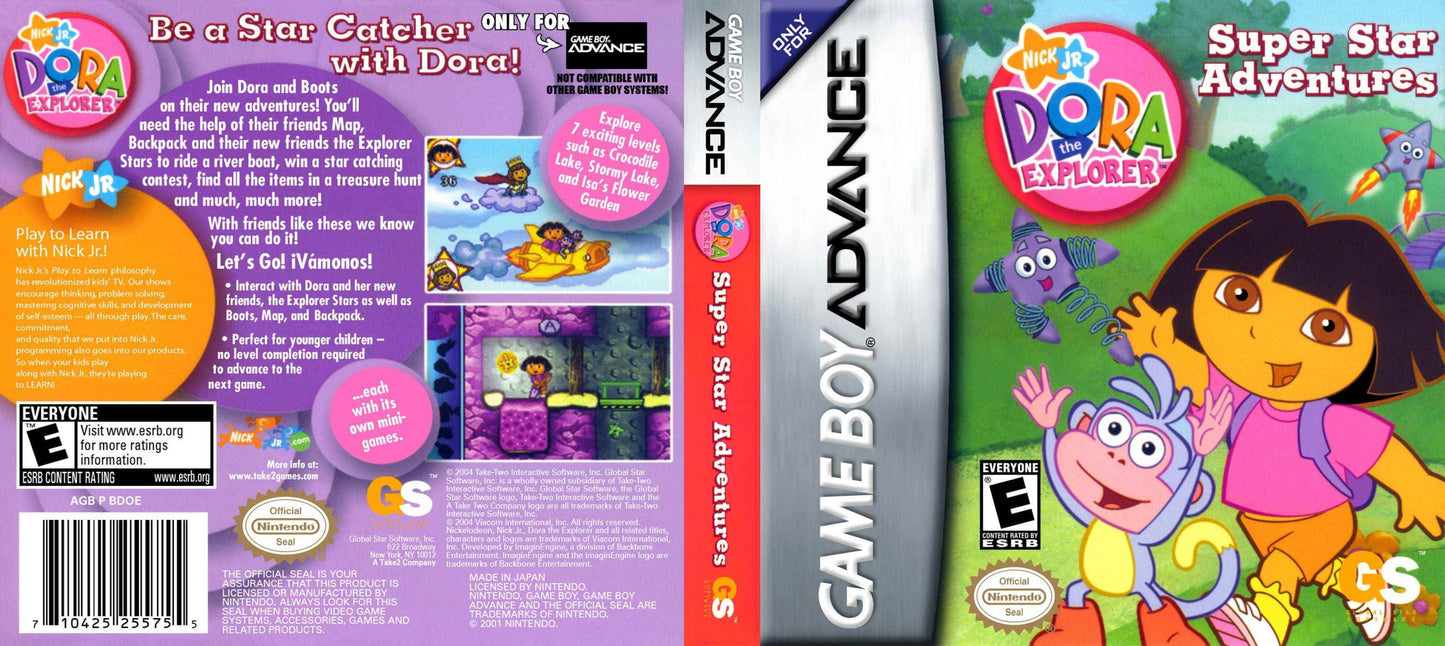 Dora the Explorer Super Star Adventures Cover Art - WOI Solutions