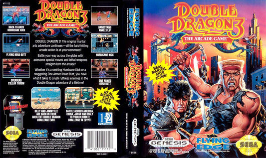 Double Dragon III The Arcade Game Cover Art - WOI Solutions