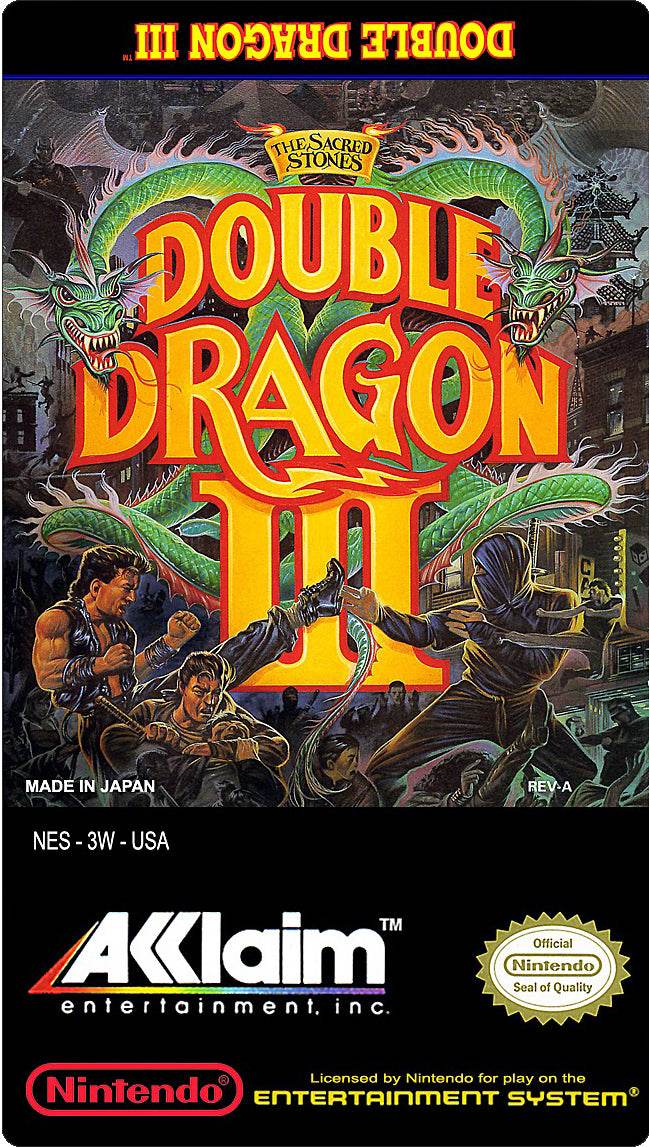 Double Dragon III The Sacred Stone Cover Art - WOI Solutions