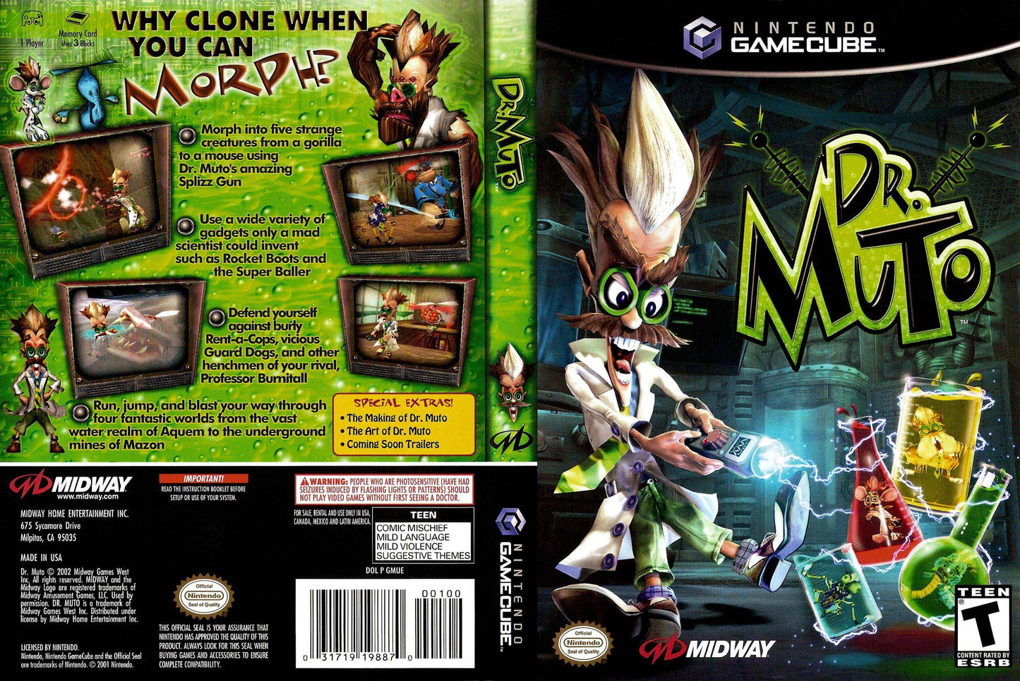 Dr. Muto Cover Art - WOI Solutions