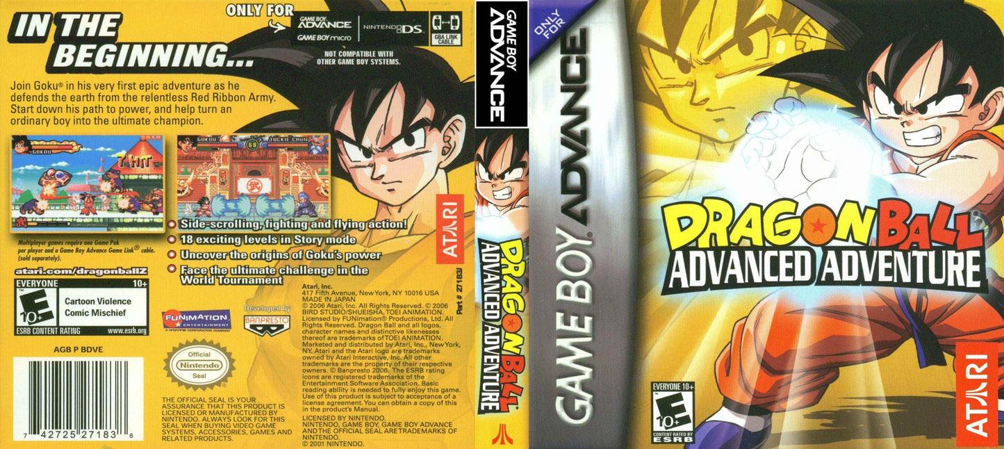 Dragon Ball Advanced Adventure Cover Art - WOI Solutions