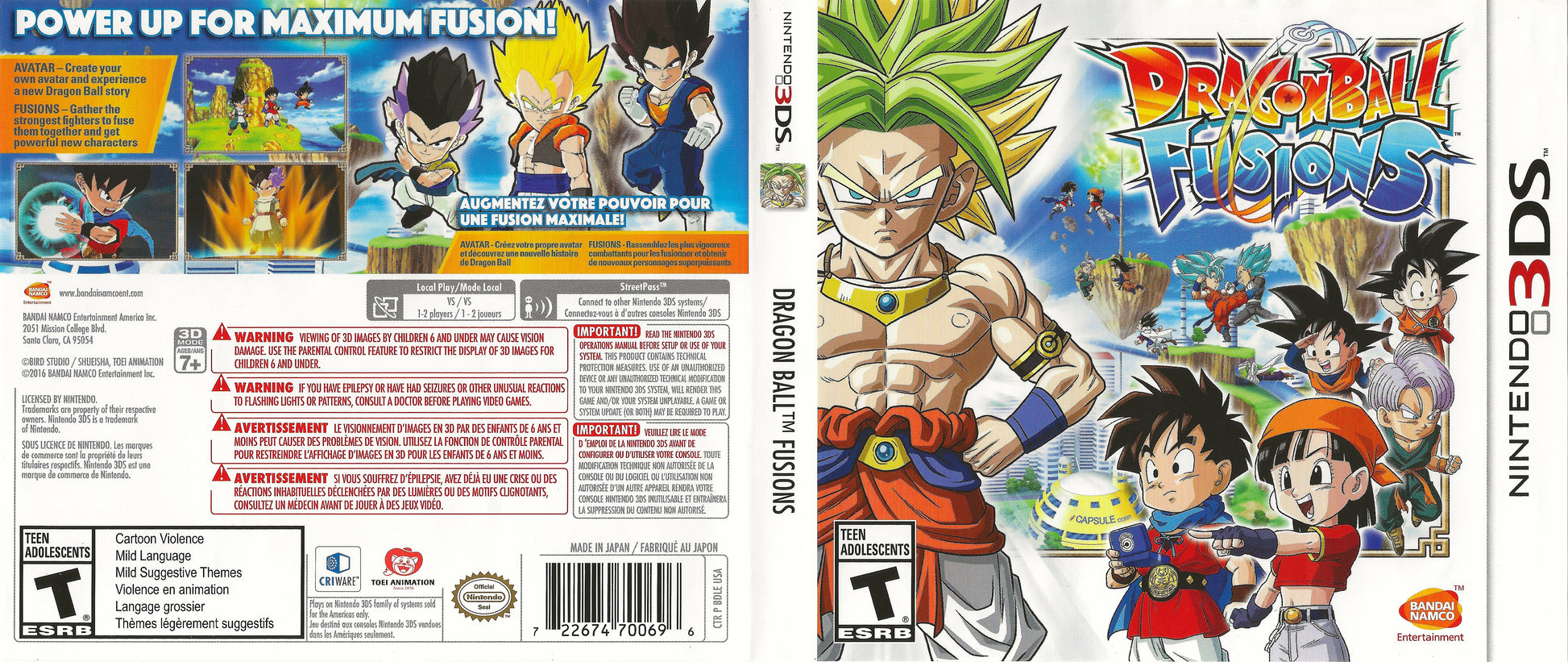 Dragon Ball Fusions