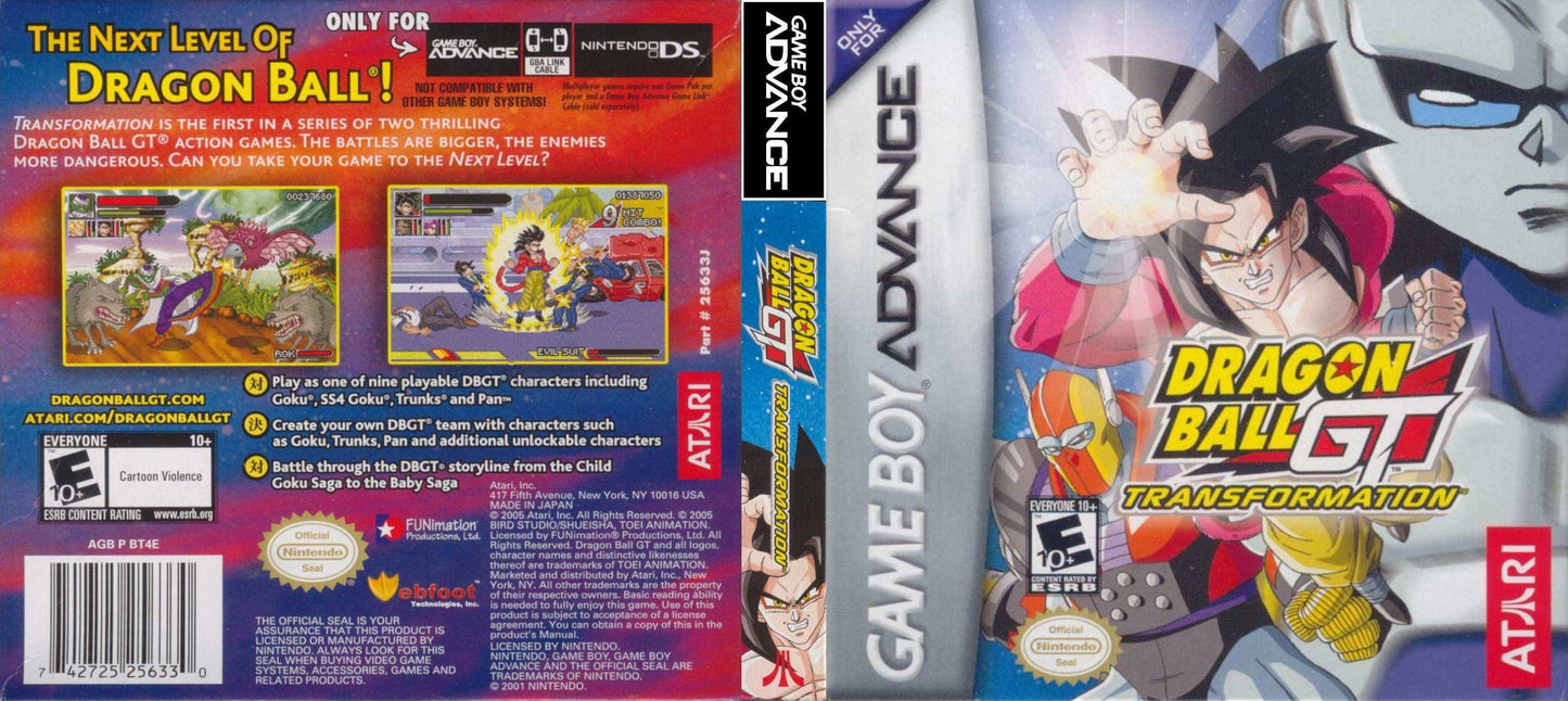 Dragon Ball GT Transformation Cover Art - WOI Solutions