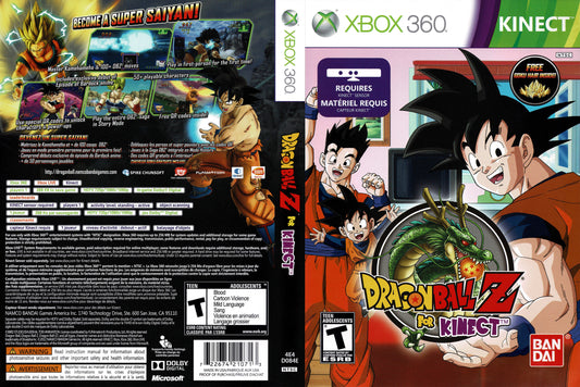 Dragon Ball Z For Kinect