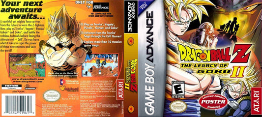 Dragon Ball Z Legacy of Goku II Cover Art - WOI Solutions