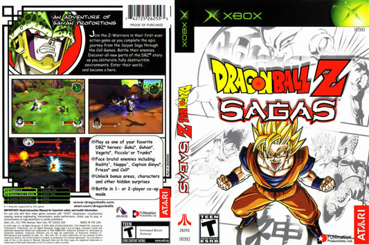 Dragon Ball Z Sagas Cover Art - WOI Solutions