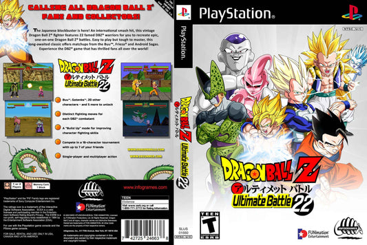 DragonBall Z Ultimate Battle 22 Cover Art - WOI Solutions