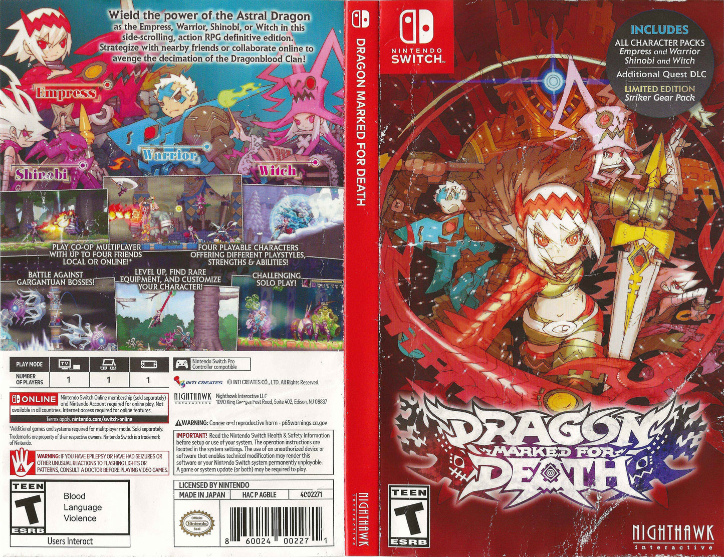 Dragon Marked for Death Cover Art - WOI Solutions