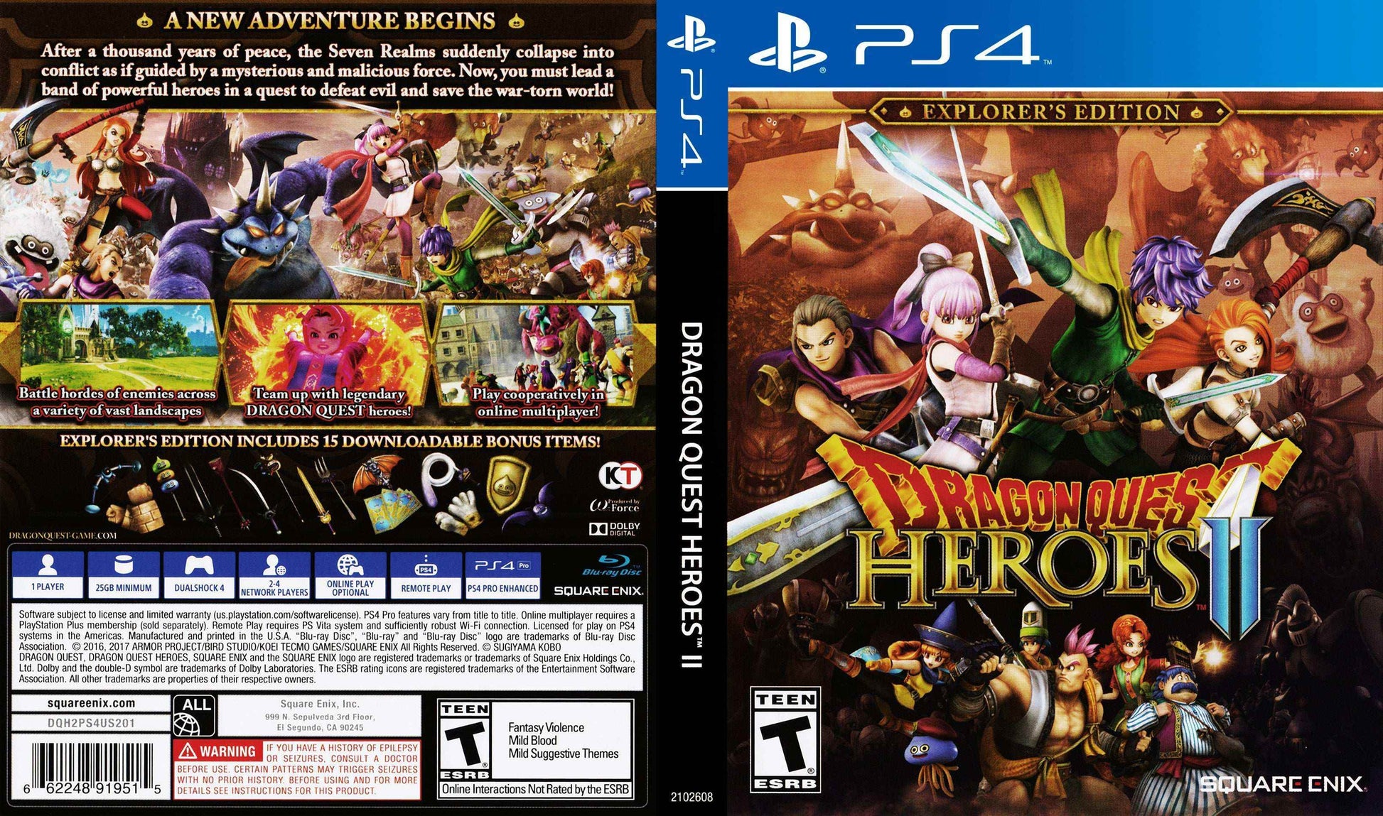 Dragon Quest Heroes II Cover Art - WOI Solutions