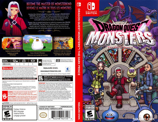 Dragon Quest Monsters The Dark Prince