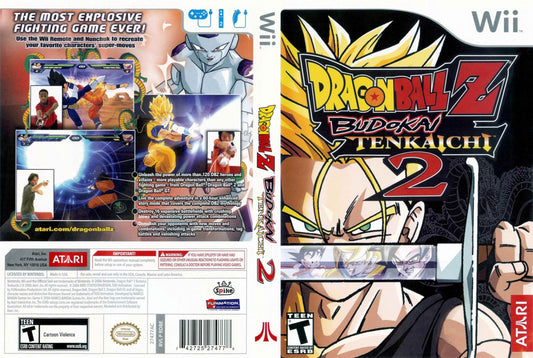 Dragonball Z Budokai Tenkaichi 2 Cover Art - WOI Solutions
