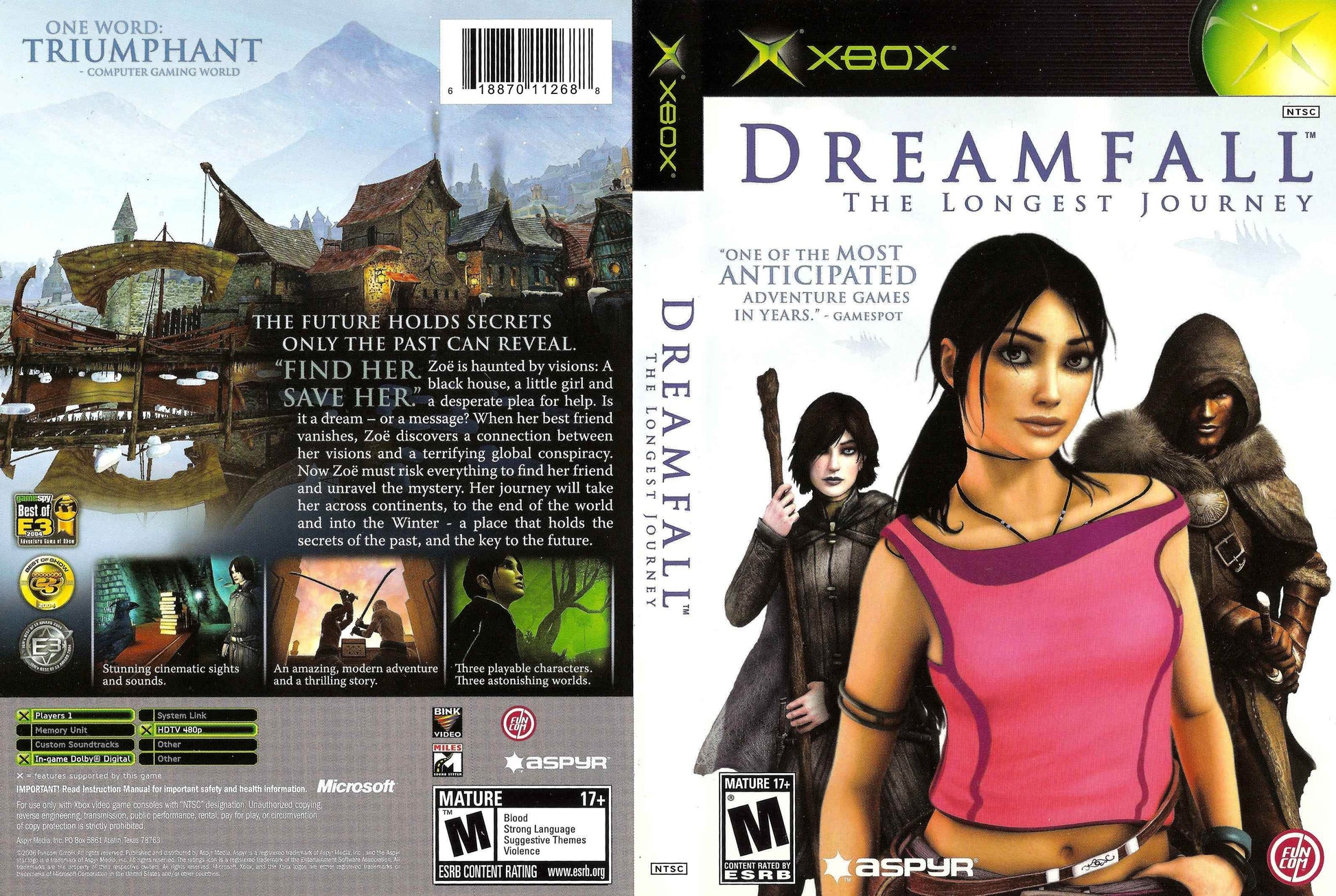 Dreamfall The Longest Journey Cover Art - WOI Solutions