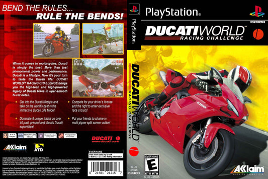 Ducatti World Racing Challenge Cover Art - WOI Solutions