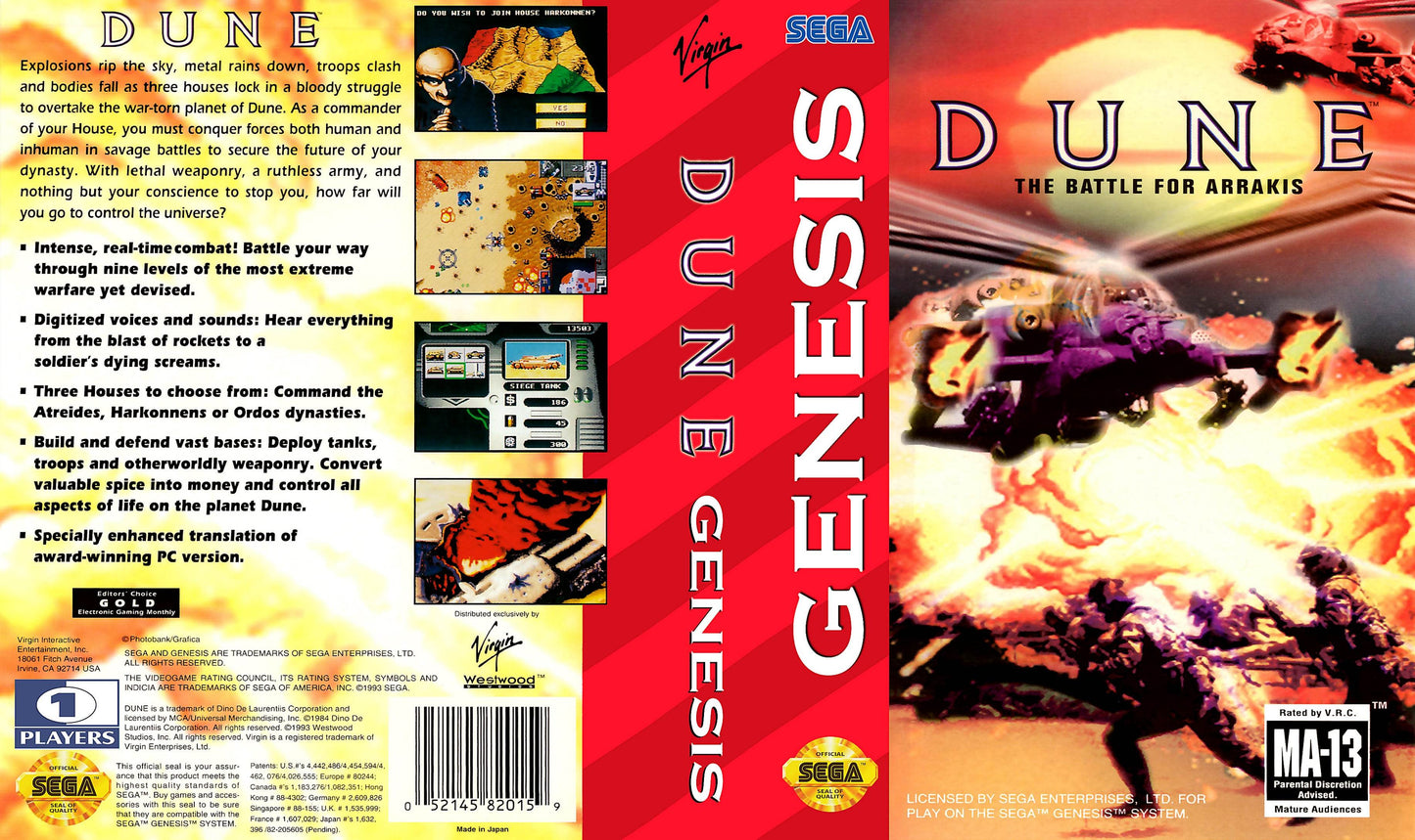 Dune The Battle for Arrakis Cover Art - WOI Solutions