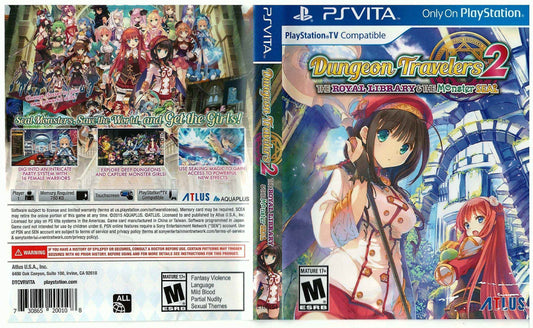 Dungeon Travelers 2 Cover Art - WOI Solutions