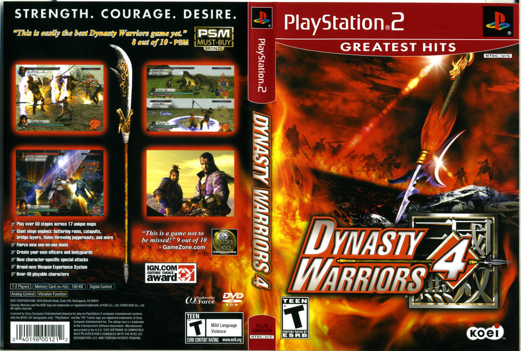 Dynasty Warriors 4