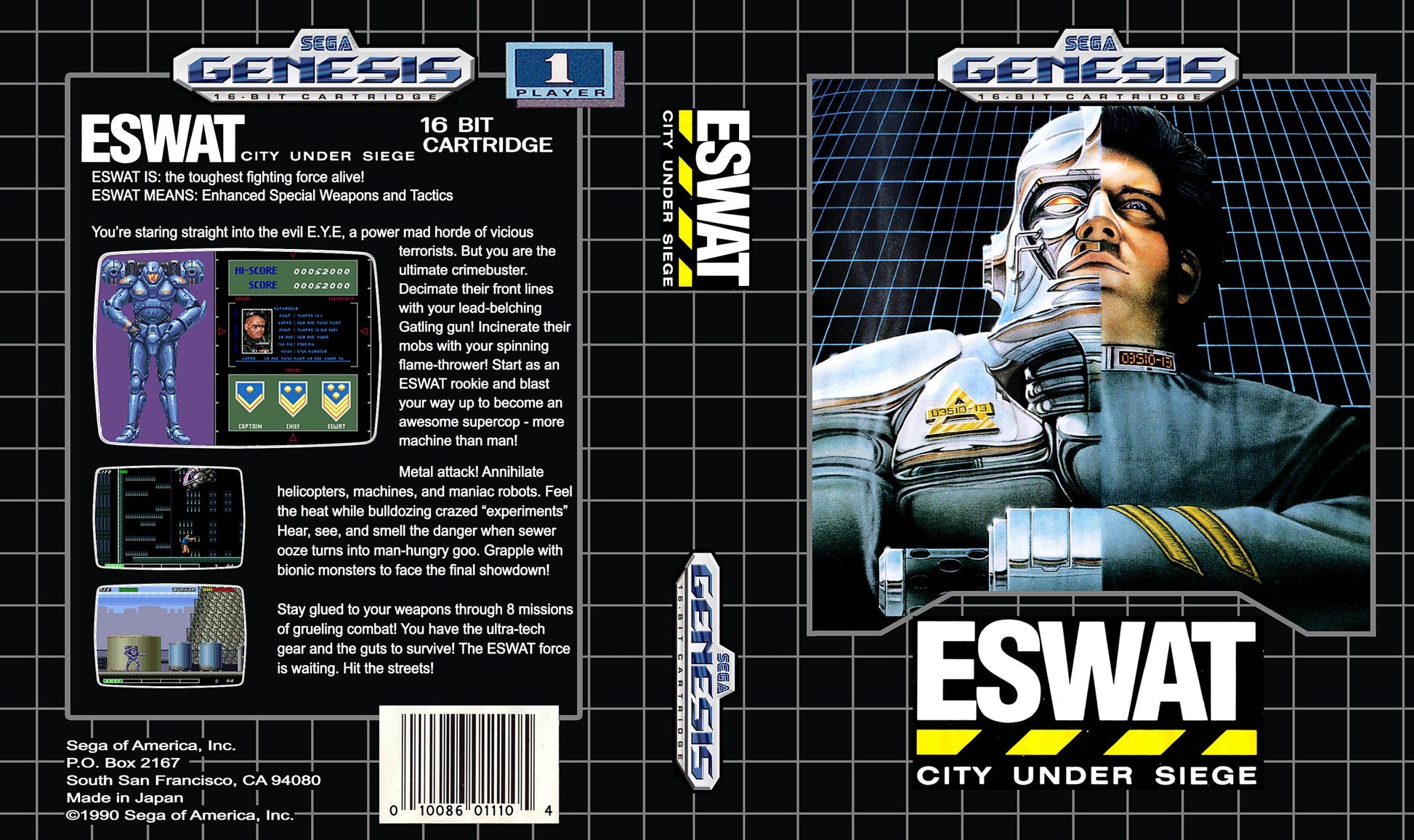 ESWAT City Under Siege Cover Art - WOI Solutions