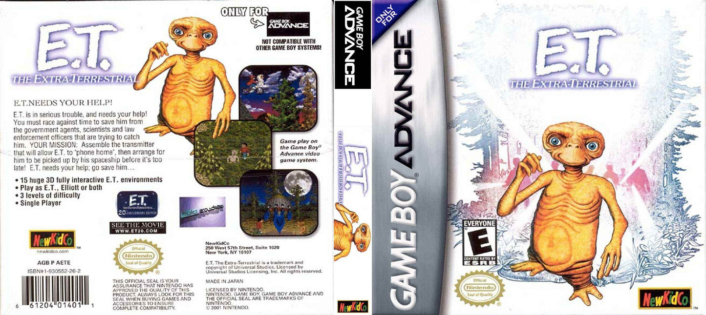 ET The Extra Terrestrial Cover Art - WOI Solutions